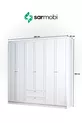 Armoire Terra à 6 portes et 2 tiroirs