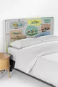 Housse de tête de lit de chambre d'enfant très colorée