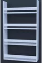 Étagère éducative Montessori pour chambre d'enfant avec 4 niveaux, étagère murale décorative