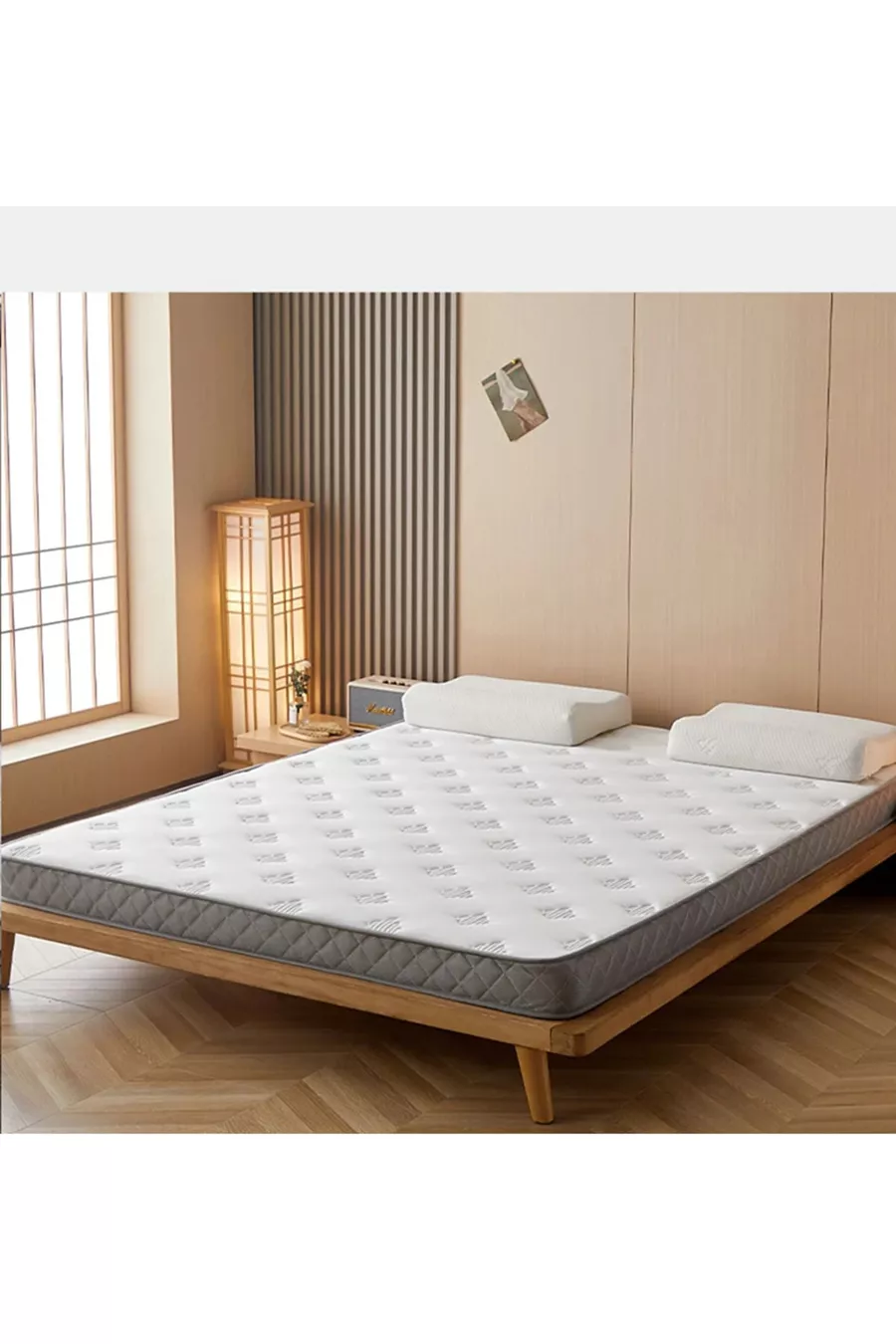 SLEEPNİCE Naturel Matras Topper Vloermatras Eenpersoons Tweepersoons Opvouwbaar Bed CM