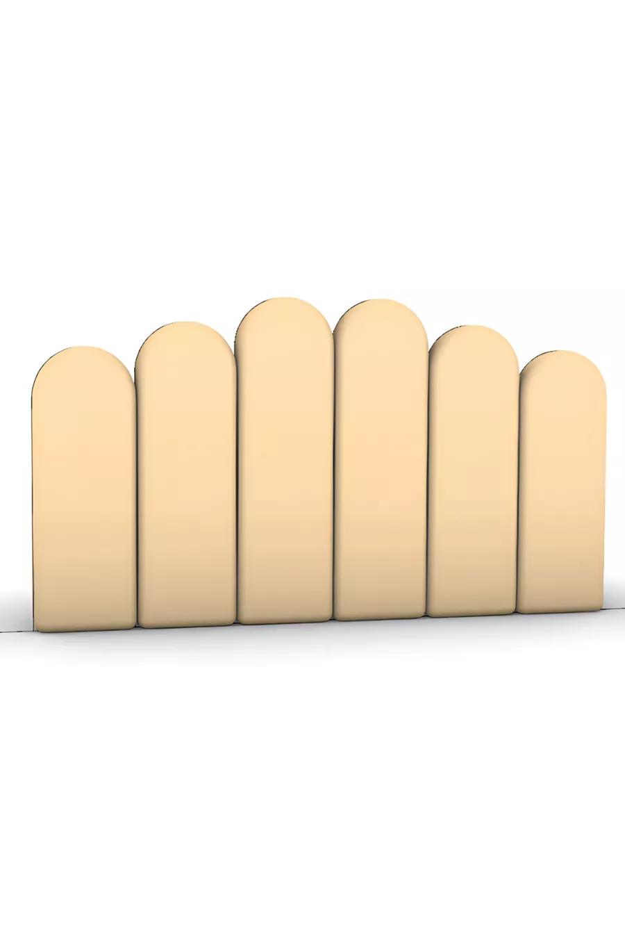 TÊTE DE LIT REMBOURRÉE -CM LARGEUR (6 PIÈCES)