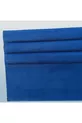 Titre DK Double Taille Tissu Bleu Plume de Poulain Modèle à Tranches Horizontales Fait Main