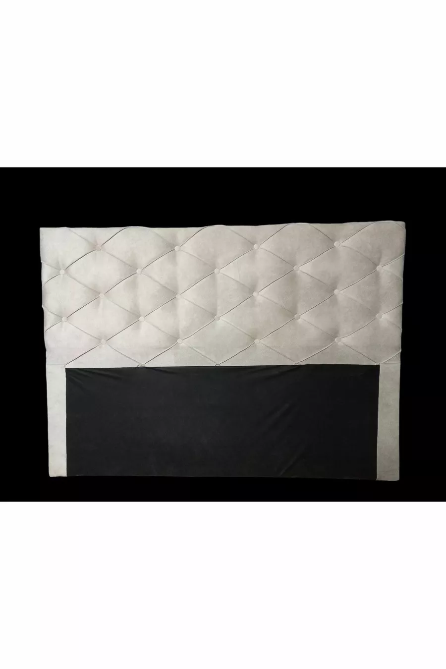 Bed Base Headboard X Cream