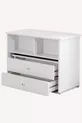 Bunk Bed, London Bunk Bed with Bed Frame, Desk with Seating, 3-Door Wardrobe