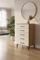 Silva Commode 5 Tiroirs Pin-Achat | Élégant et Pratique