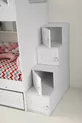 Mars Ranza / % MDF / 2 Letti a Molla in Bambù / 2 Set di Lenzuola in Omaggio