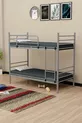Lit superposé et lit simple Damla Classic () gris