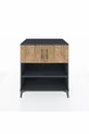 Kronos Dressoir 3 Planken 2 Deuren Antraciet-Groen