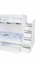 Bunk Bed, Brave Bunk Bed with Little Cub - White