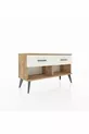 Arges Dresser 2 Drawers Pine-Pine/Onyx
