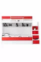 Lits superposés, Lit superposé Courageux avec petit lit - Rouge 2 matelas confort