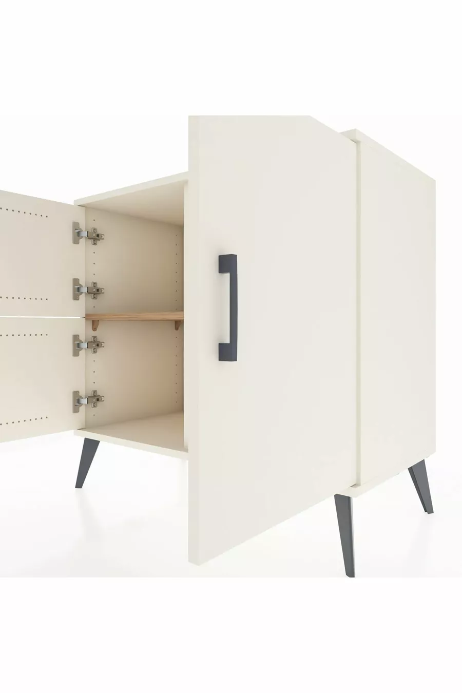 Hyperion Dressoir 2 Planken 3 Deuren Maansteen-Maansteen/Den