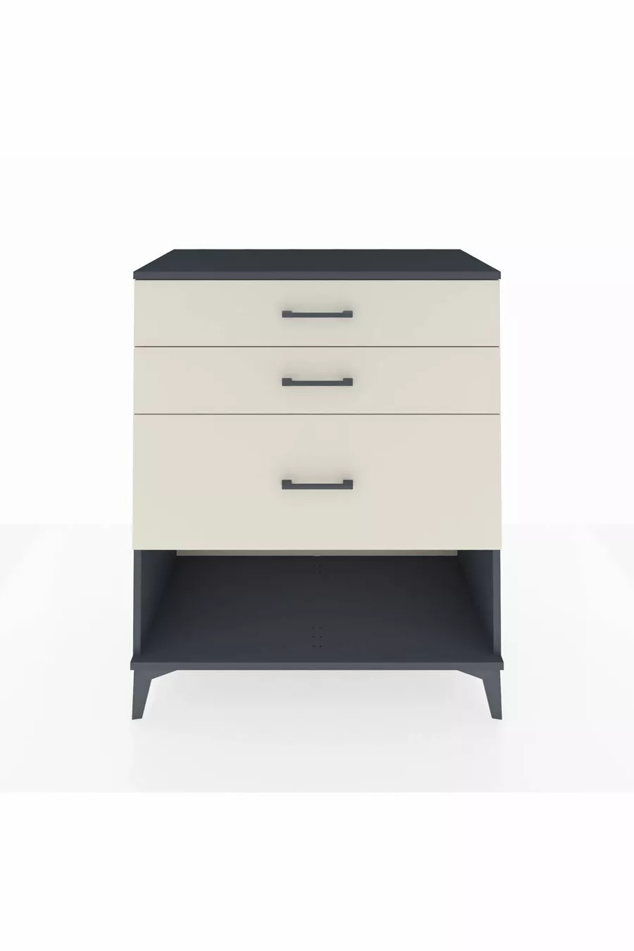 Hyperion Dresser 3 Drawers Anthracite-Sandstone