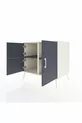 Kronos Dresser 2 Shelves 3 Doors Moonstone-Anthracite