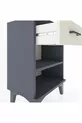Arges Commode Single Shelf Single Drawer Anthracite-Sandstone