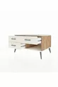 Commode Kronos à 3 tiroirs Pin-Pierre d'Agate