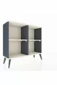 Arges Dresser 2-Shelf Anthracite-Crystal Gray