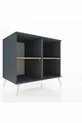 Cassettiera Kronos 2 Ripiani Antracite-Antracite/Pino