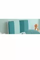 Bed Headboard Cover Youth Room Green Tones Geometric Patterns
