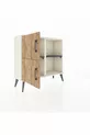 Arges Dressoir 2 Planken 2 Deuren Maansteen-Pine/Antraciet
