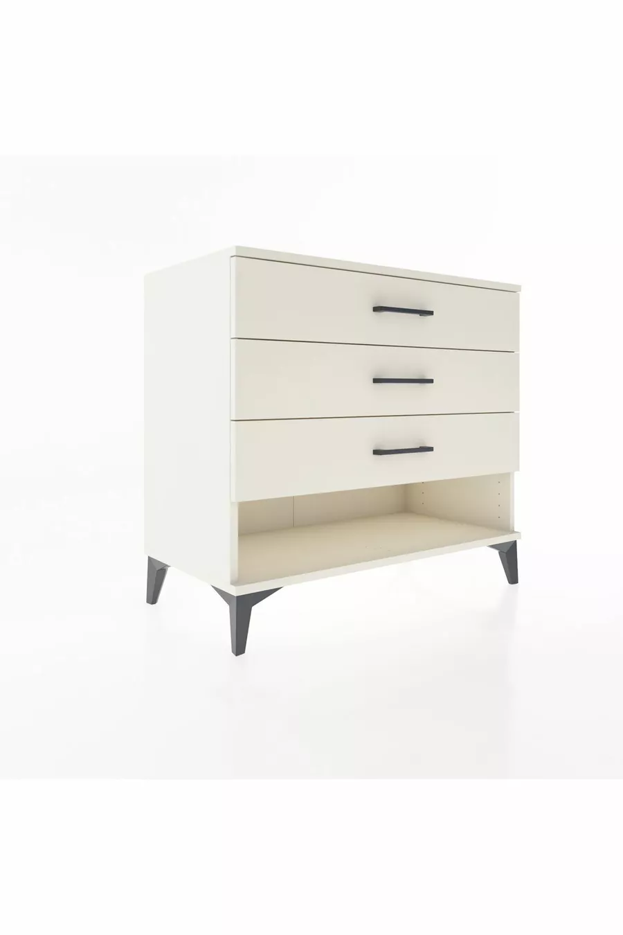Hyperion Dresser 3 Drawers Moonstone-Moonstone