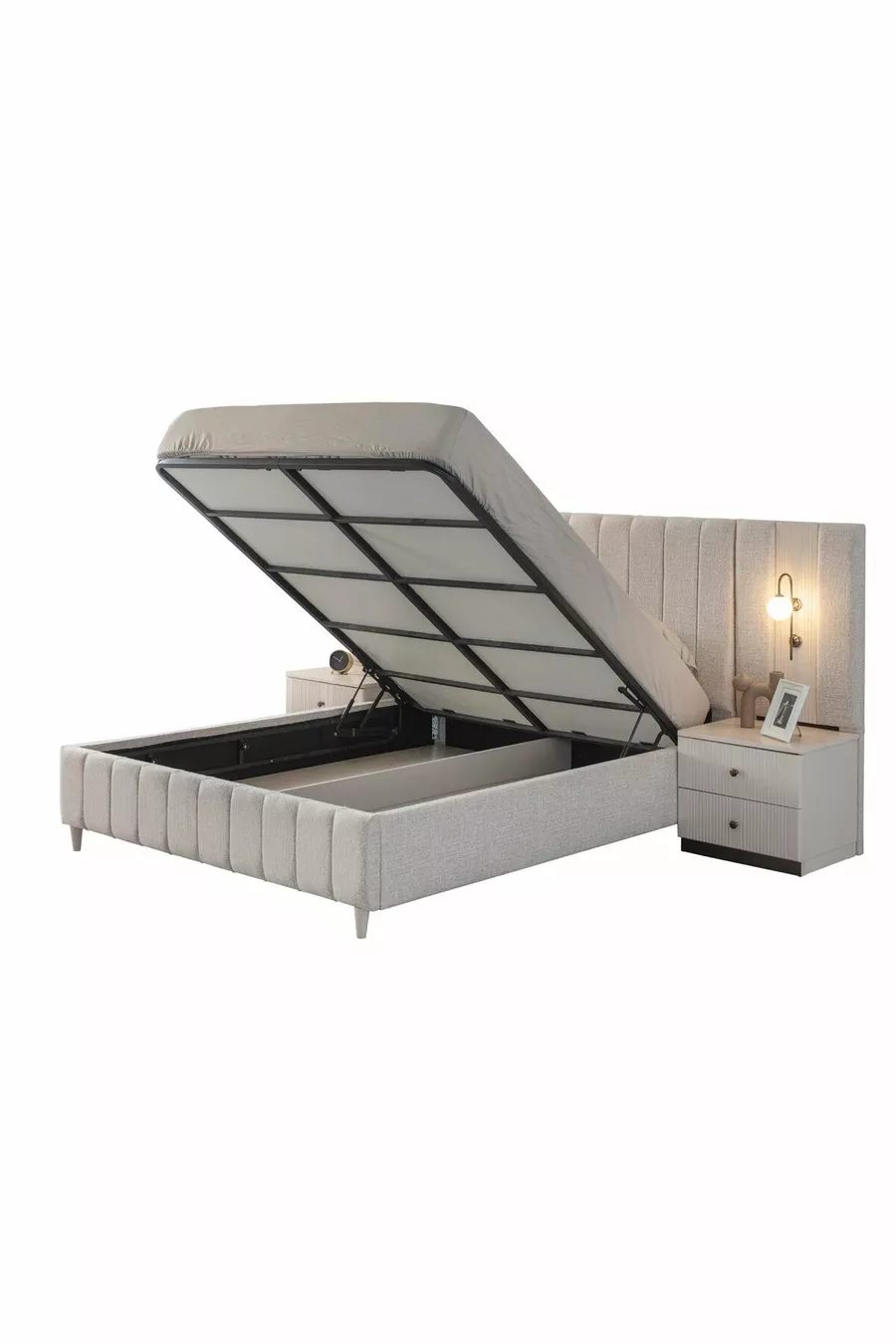 ENSEMBLE DE CHAMBRE À COUCHER ANTIQUE