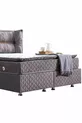 Barcelona Tweeling Set, Dubbel Bedbodem en Hoofdeind Set
