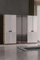 Ensemble de chambre à coucher Luna 6 portes