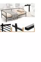 Black Camellia Cedar Bed Frame
