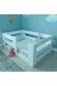 Lit Montessori Vega Compatible avec Matelas Enfant en MDF Blanc