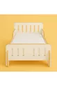 Kinderbodenbett-Kinderbettgestell - cm - Baby- und Kinderbett - MDF - WEIß