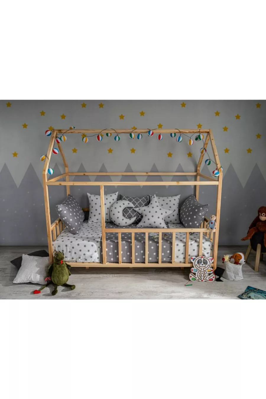 Unisex Kinder Baby Natuurlijk Montessori & Bed