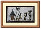 Peinture de la vie africaine