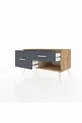 Commode Hyperion 2 tiroirs Pin-Pin/Anthracite