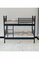 Gm Star Lits superposés Bois et Métal Noir-anthracite Gris