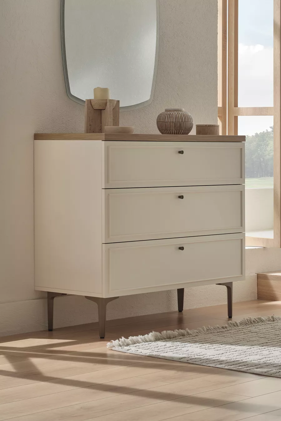 Marsana 3-Drawer Dresser