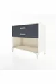 Hyperion Dresser 2 Drawers Moonstone-Anthracite
