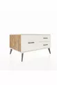 Commode Kronos à 3 tiroirs Pin-Pierre d'Agate