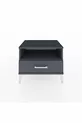 Hyperion Nightstand Single Shelf Single Drawer Anthracite-Anthracite