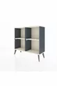 Arges Dresser 2-Shelf Anthracite-Crystal Gray