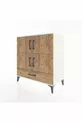 Hyperion Dressoir 4 Planken 1 Lade 4 Deuren Maansteen-Scandinavisch
