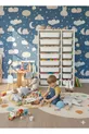 Multi-Purpose Toy Cabinet with Drawers and Storage Unit – Kids' Room Organizer with Gift Tag