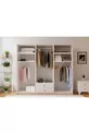 Armoire Ecem à 6 portes et 2 tiroirs