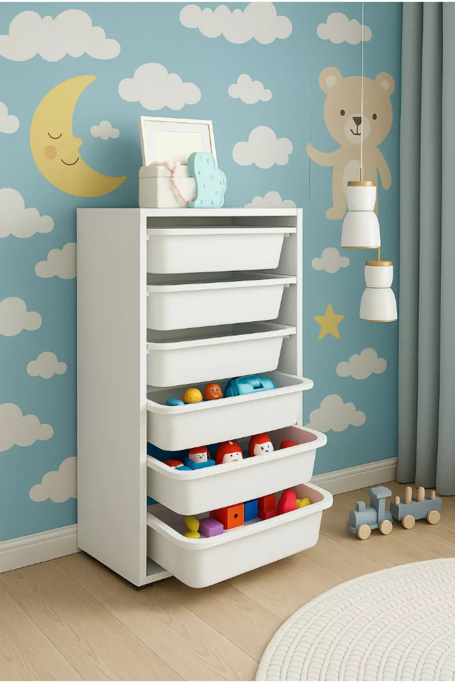 Multipurpose Children's Toy Cabinet