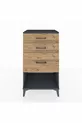 Hyperion Commode 3 Lades Antraciet-Naaldhout