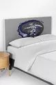Housse de tête de lit pour enfant avec motif astronaute gris de l'espace