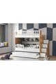 Rolluik Stapelbed / 2 stuks Bamboe veerbed inclusief / % MDF