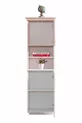 Rosa Jugendzimmer - Dreitüriger Schrank, Bett, Nachttisch, Schreibtisch, Kommode, Bücherregal