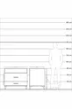 Kronos Dressoir Enkel Plank 2 Laden Antraciet-Leisteen