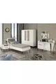 Trio White Xl Genç Odası(%mdf)